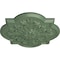 Ekena Millwork Bonetti Ceiling Medallion (Fits Canopies up to 5 1/8"), Hand-Painted Athenian Green, 20"OD x 1 3/4"P CM20BOAGF - alternate 3